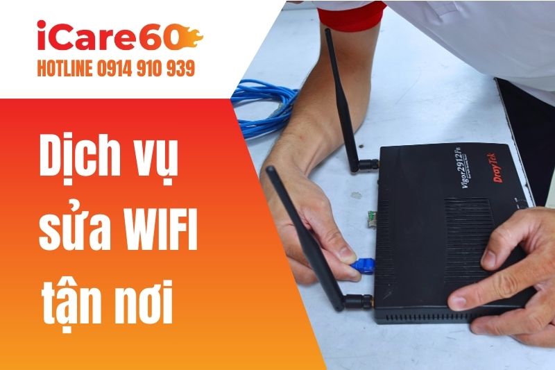 sửa mạng wifi tại nhà