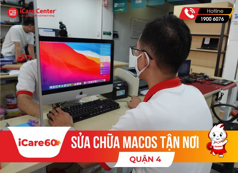 sửa macbook quận 4 uy tín - iCare60