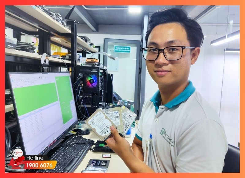 Khôi phục dữ liệu ổ cứng, USB và thiết bị lưu trữ khi gặp lỗi hoặc mất dữ liệu
