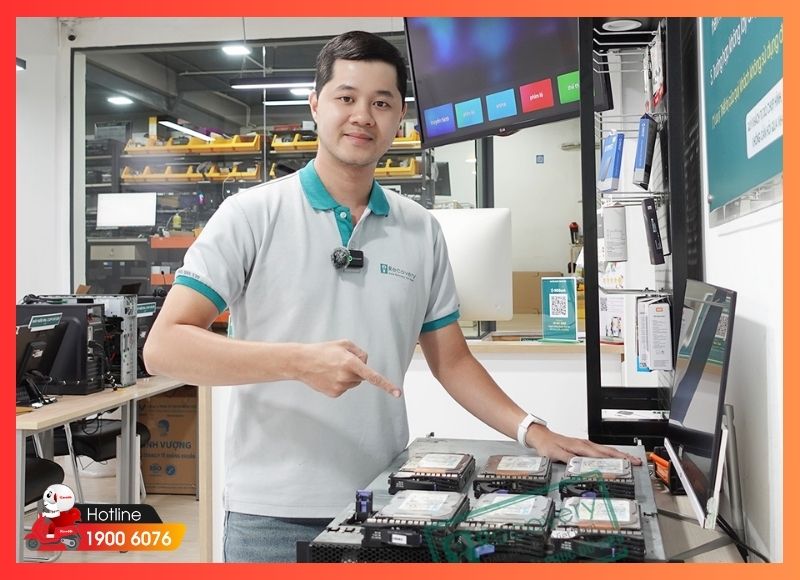 Hỗ trợ cứu dữ liệu khi ổ cứng hoặc hệ thống gặp sự cố