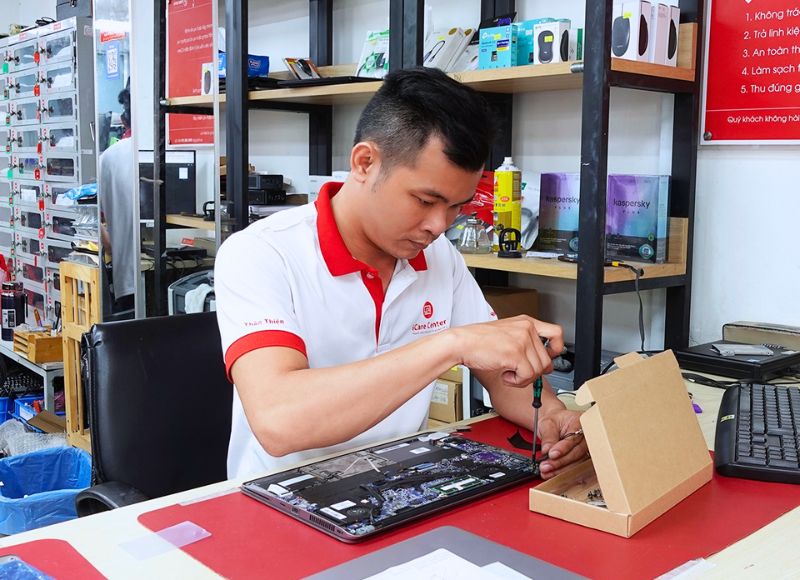 các lỗi thường gặp cần thay pin laptop - iCare Center