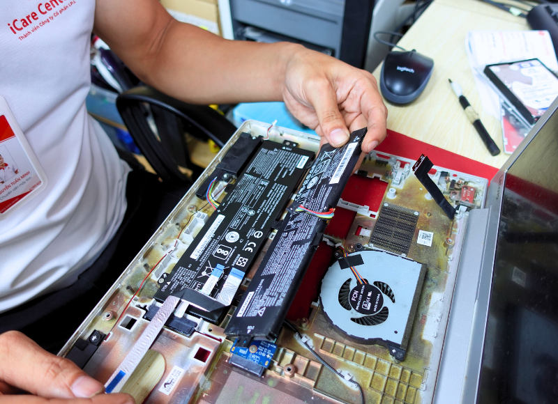 nguyên nhân gây hỏng pin cần thay pin laptop
