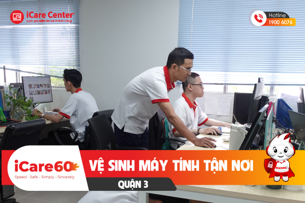 dịch vụ vệ sinh máy tính quận 3