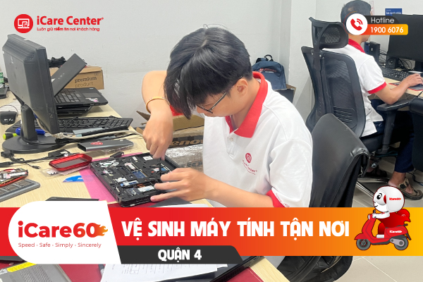 dịch vụ vệ sinh máy tính quận 4