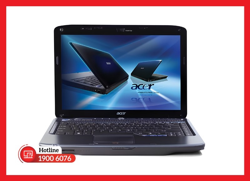 Màn hình 14.1 inch CCFL nguyên bản với tỷ lệ 16:10 đặc trưng của Acer Aspire 4730Z