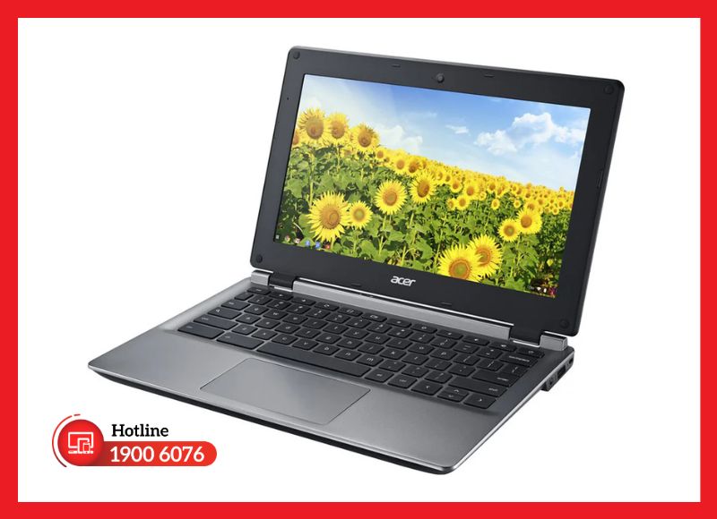 Màn hình 11.6 inch nhỏ gọn cần tháo lắp khéo léo để tránh kẹt cáp tín hiệu