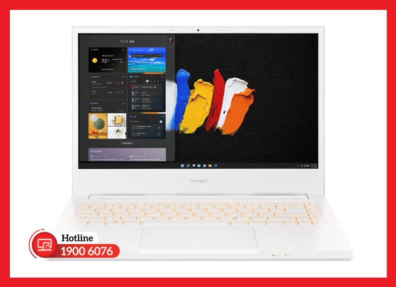 Linh kiện nhập khẩu cao cấp, đáp ứng hoàn hảo tiêu chuẩn đồ họa khắt khe