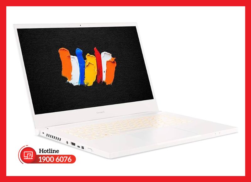 Thiết kế mỏng nhẹ kết hợp tấm nền chuẩn màu PANTONE Validated dành cho Creator