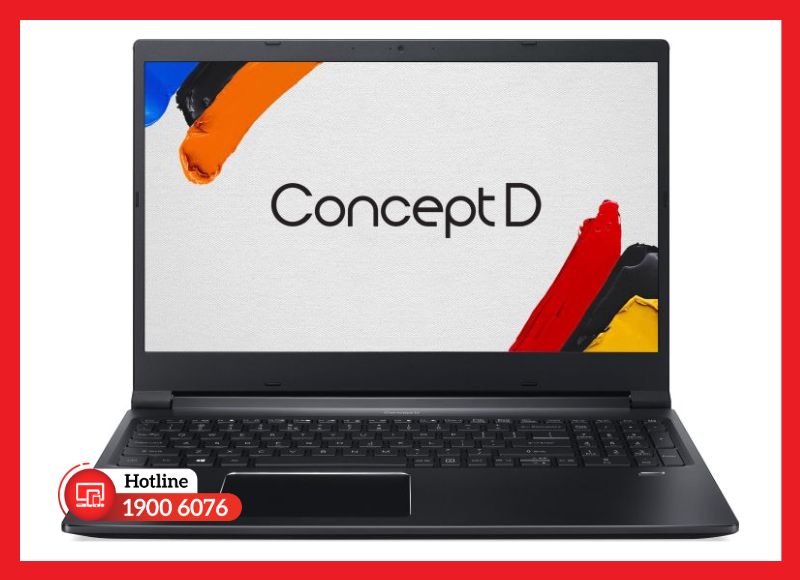 Không gian hiển thị sắc nét kết hợp cùng card đồ họa rời chuyên phục vụ render