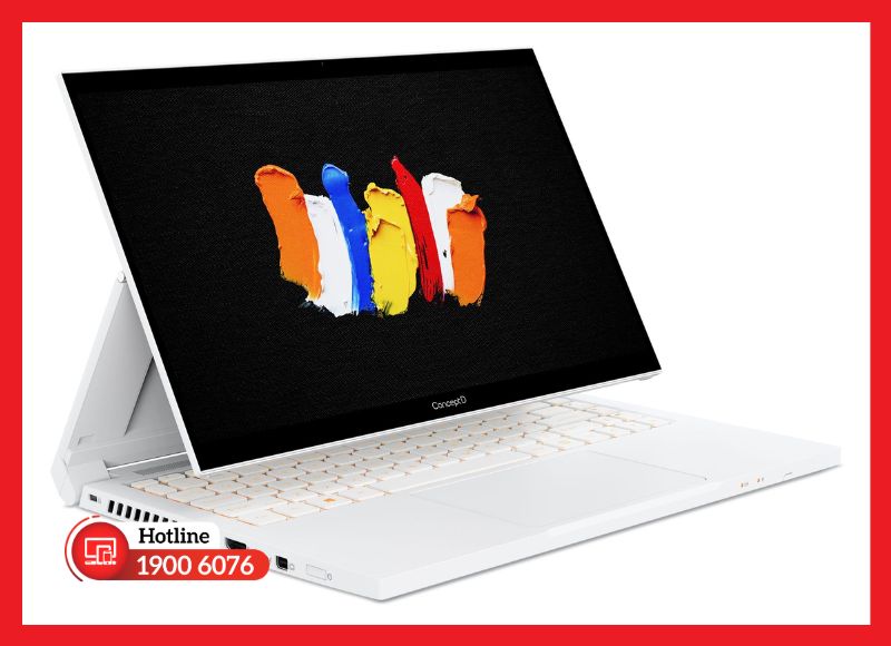 Màn hình cảm ứng IPS 14 inch chuẩn màu PANTONE Validated sắc nét
