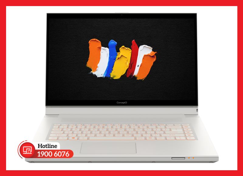 Màn hình 4K UHD cảm ứng Wacom trên Acer ConceptD 7 Ezel đòi hỏi linh kiện chuẩn