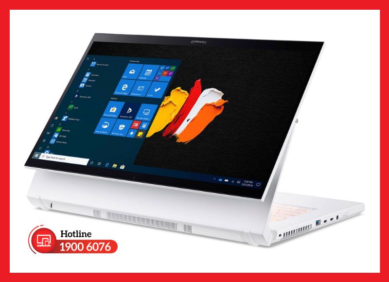 Cụm màn cảm ứng 4K UHD Wacom trên Acer ConceptD 7 Ezel Pro đòi hỏi kỹ thuật cao
