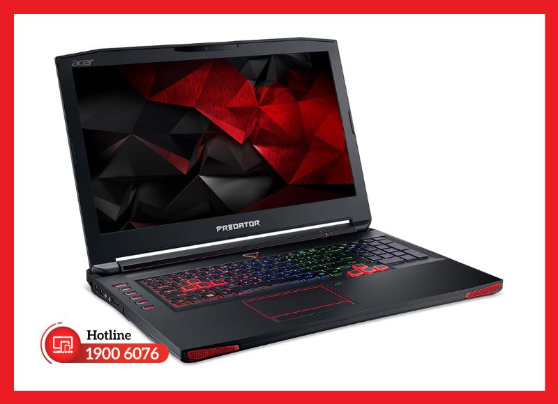 Màn hình Acer Predator 17X GX-792 17.3 inch sắc nét với hai tùy chọn Full HD và 4K