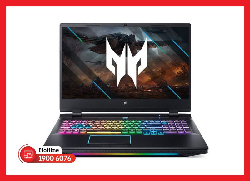 Màn hình Acer Predator Helios 500 PH517-52 tần số quét cao, hiển thị sống động
