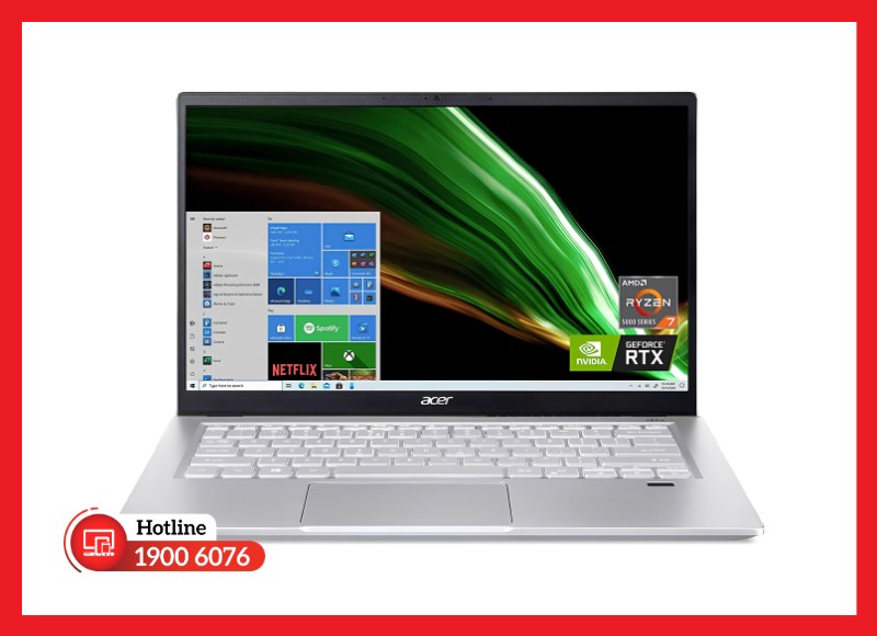 Đặc điểm màn hình laptop Acer Swift X SFX14-41G