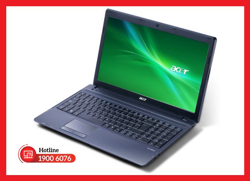 Màn hình 15.6 inch HD sắc nét của dòng Acer TravelMate 5735
