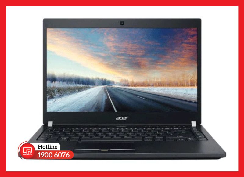 Màn hình 14.1 inch HD lớp nhám chống chói hiển thị rõ nét trên Acer TravelMate 8471