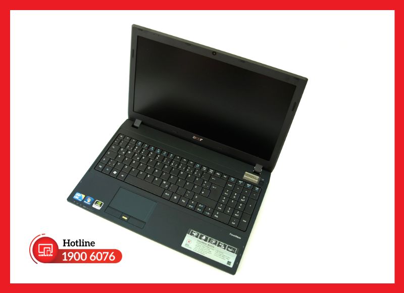 Màn hình 15.6 inch HD nhám chống chói hiển thị rõ nét trên Acer TravelMate 8572