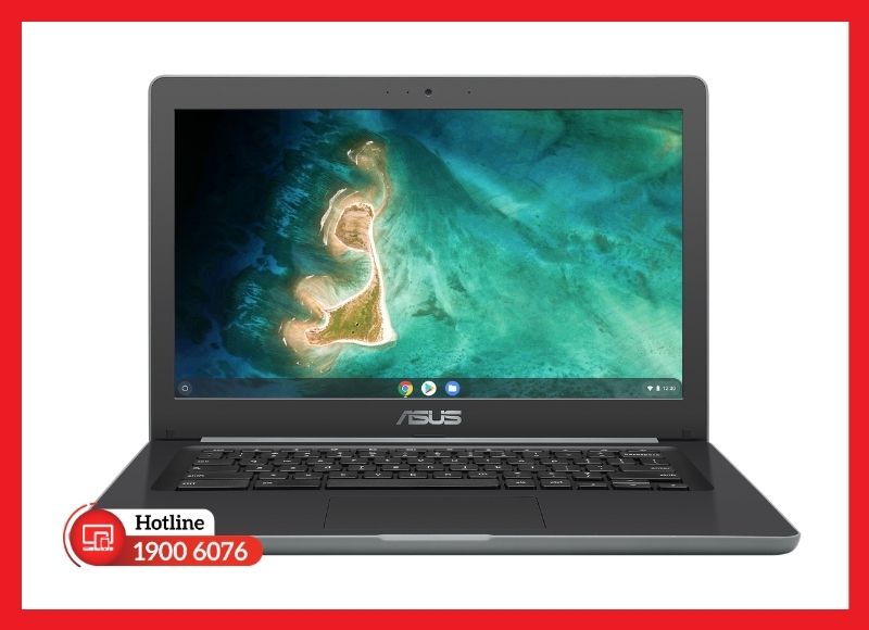 Màn hình 14 inch HD nhám chống chói chuẩn nét của ASUS Chromebook C403