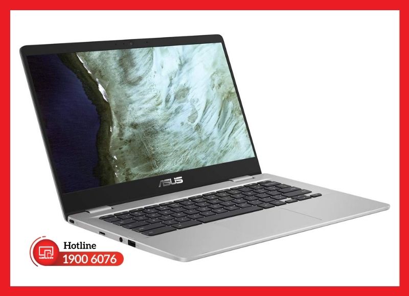 Màn hình 14 inch NanoEdge viền mỏng của ASUS Chromebook C423