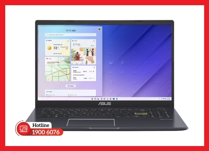 Màn hình ASUS E510 15.6 inch viền mỏng NanoEdge sắc nét, chuẩn 30-pin eDP