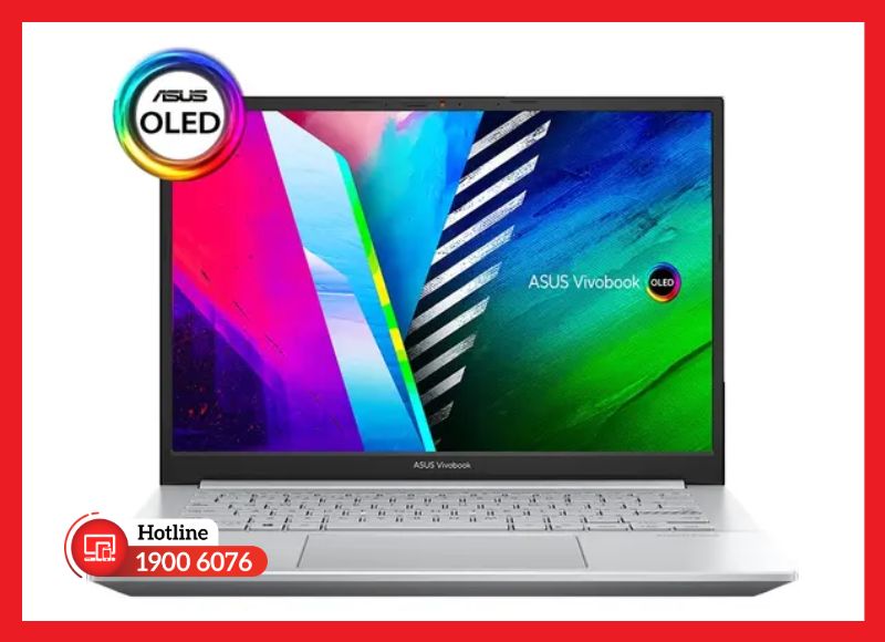 Màn hình ASUS VivoBook Pro 14 OLED M3401 hiển thị màu sắc sống động và mượt mà