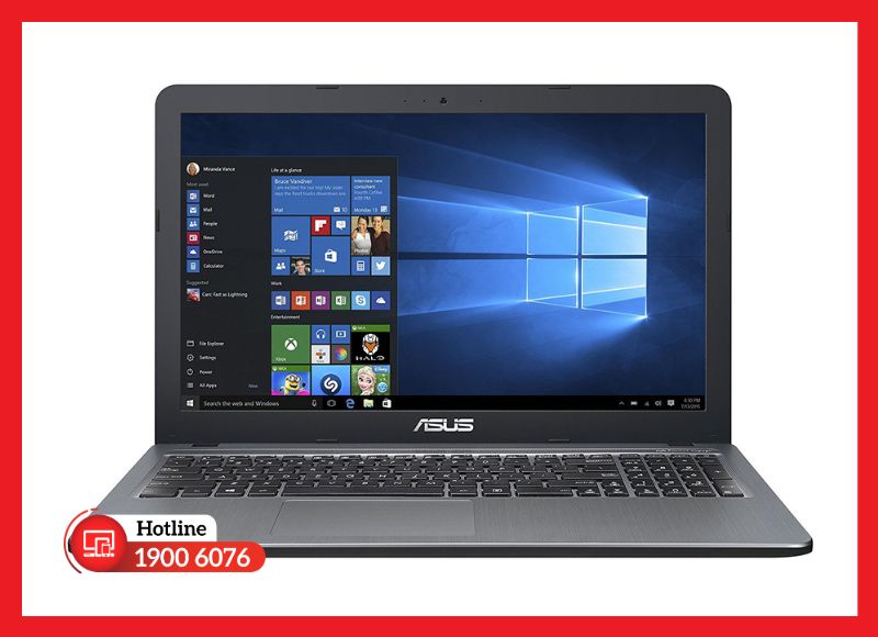 Màn hình 15.6 inch HD hiển thị sáng rõ trên dòng ASUS X540