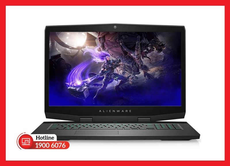 Alienware M17 R1 trang bị màn hình 17.3 inch với các tùy chọn tần số quét lên tới 144Hz