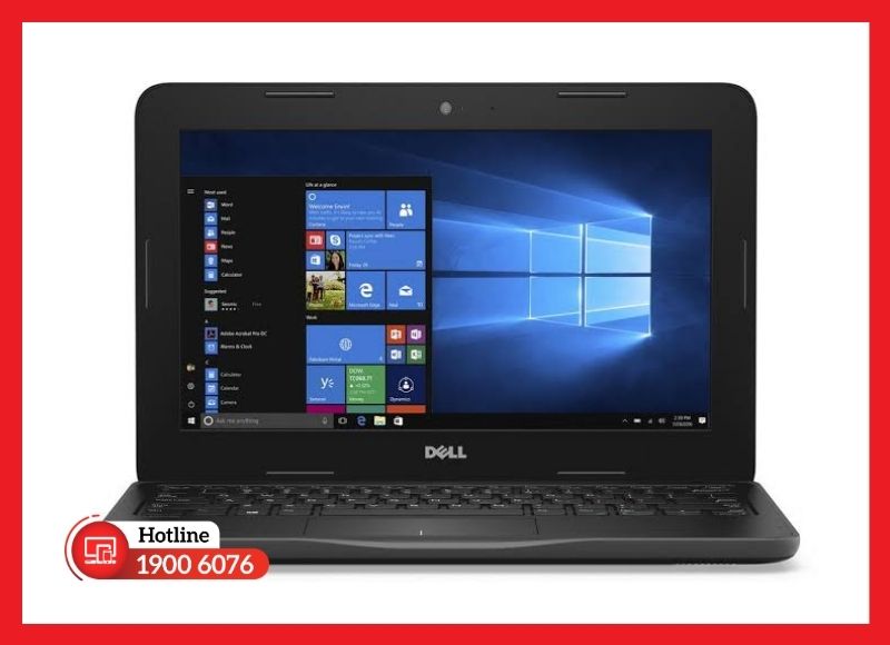 Dòng máy Dell Latitude 3180 chỉ sử dụng duy nhất chuẩn màn hình 11.6 inch HD chống chói