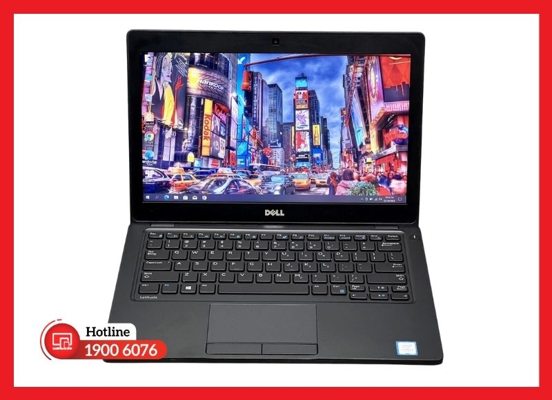 Màn hình 12.5 inch trên Dell Latitude 5280 có 3 phiên bản HD, FHD và FHD Cảm ứng