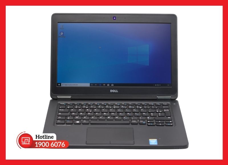 Màn hình 12.5 inch trên laptop Dell Latitude E5250 có bản HD và FHD Cảm ứng