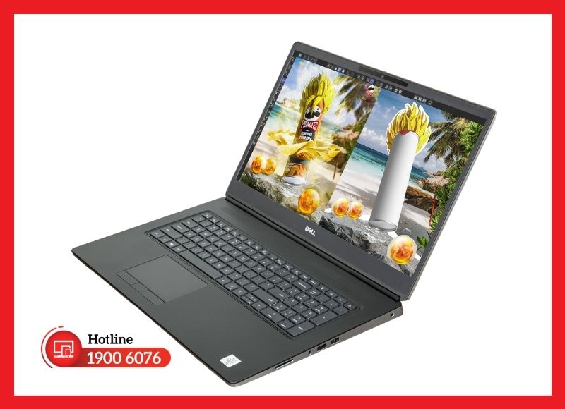 Kỹ thuật viên đo đạc cẩn thận mã tấm nền 17.3 inch trước khi thực hiện tháo tháo ráp
