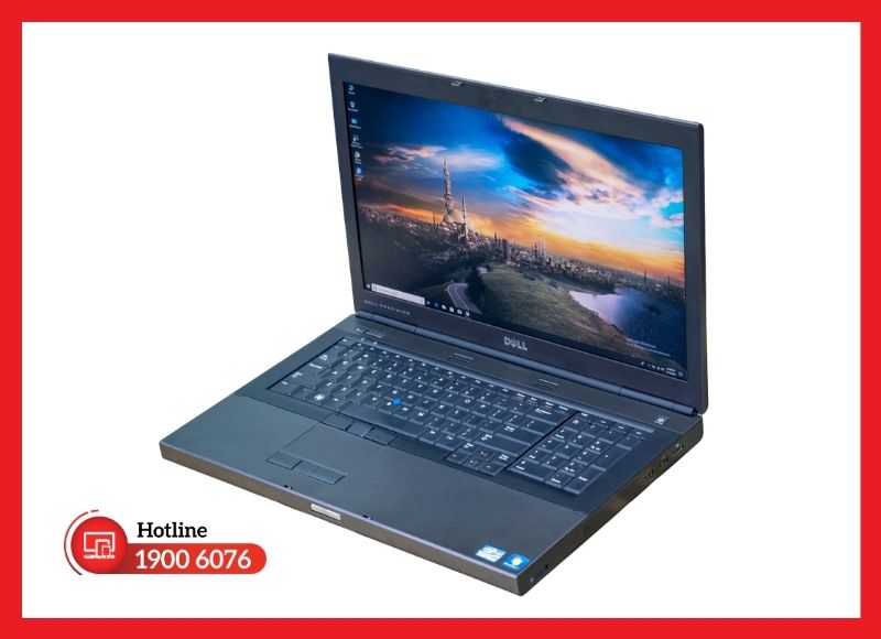 Màn hình 17.3 inch không gian rộng rãi trên máy trạm Dell Precision M6600