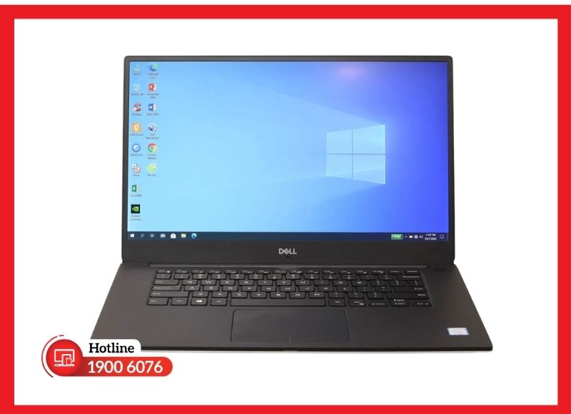 Màn hình Dell XPS 15 9570 có độ bao phủ màu cao và viền siêu mỏng