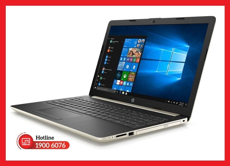 Màn hình HP 15-DA 15.6 inch hiển thị góc nhìn rộng, chân thực