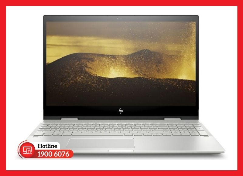 Màn hình cảm ứng 15.6 inch viền mỏng đặc trưng của dòng HP Envy x360 15-CN