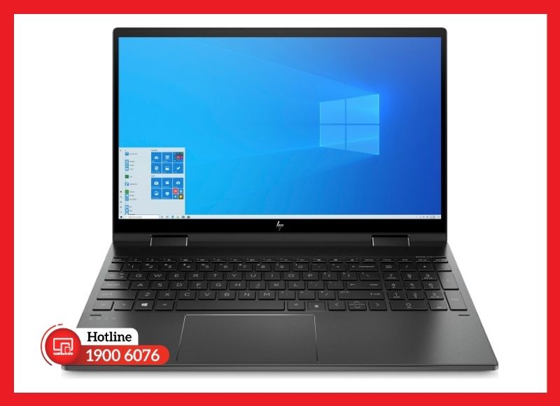 Màn hình cảm ứng 15.6 inch Full HD sắc nét của dòng HP Envy x360 15-EE