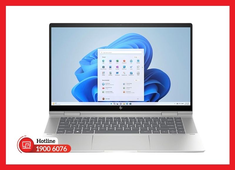 Màn hình cảm ứng 15.6 inch viền mỏng tràn viền của dòng HP Envy x360 15-FE