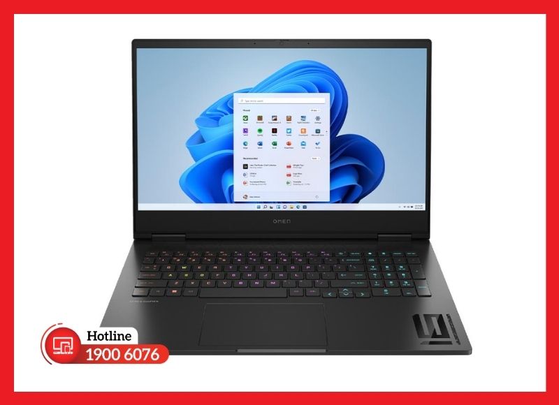 Màn hình 16.1 inch viền mỏng chuẩn tần số quét cao của laptop HP Omen 16-WF