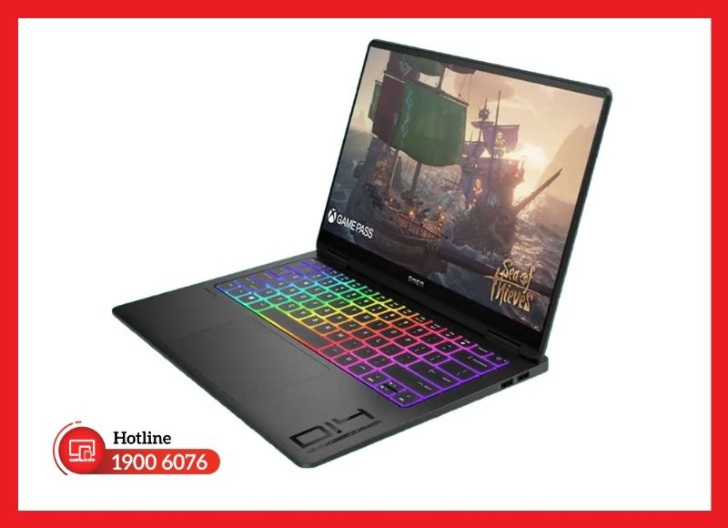 Màn hình OLED 2.8K 120Hz tỉ lệ 16:10 sắc nét trên HP Omen Transcend 14