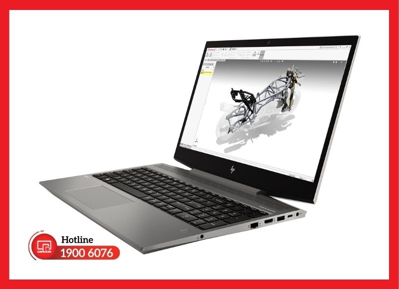 Tấm nền màn hình chuẩn IPS sắc nét cho dòng máy trạm HP ZBook 15v G5