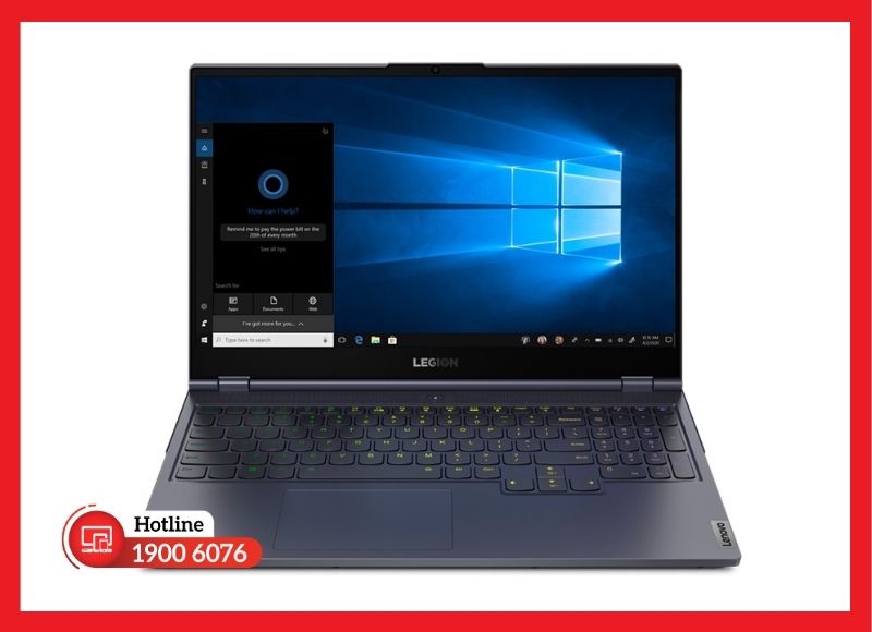Lenovo Legion 7 15IMH05 có 3 tùy chọn tấm nền phân biệt bởi dải màu và độ sáng