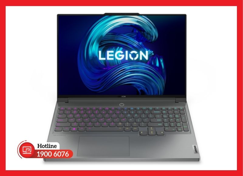 Màn hình 16 inch QHD+ 16:10 chuẩn màu sắc nét của Lenovo Legion 7 16IAX7