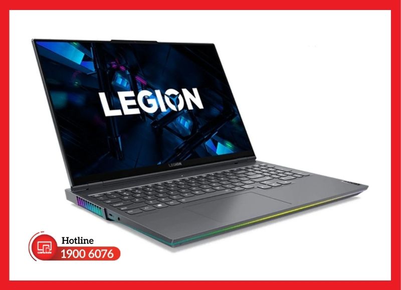 Màn hình 16 inch QHD+ 165Hz chuẩn màu sắc nét trên Lenovo Legion 7 16ITHG6