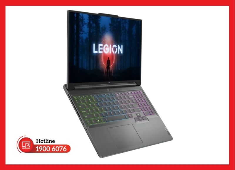 Màn hình Lenovo Legion Slim 5 16APH8 sở hữu tần số quét cao và tỉ lệ 16:10