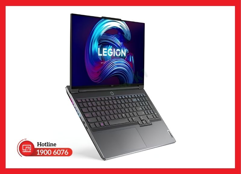 Màn hình 16 inch 16:10 sắc nét, tần số quét cao trên Lenovo Legion Slim 7 16ARHA7