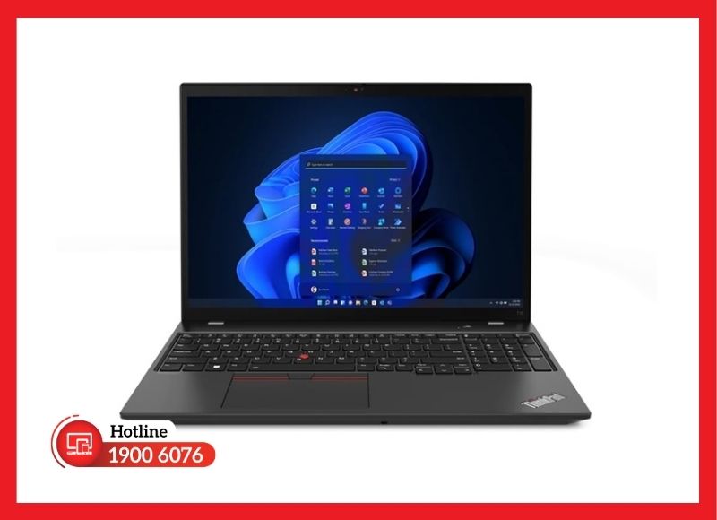 Màn hình ThinkPad T16 Gen 1 khổ 16 inch tỷ lệ 16:10 nhám chống chói