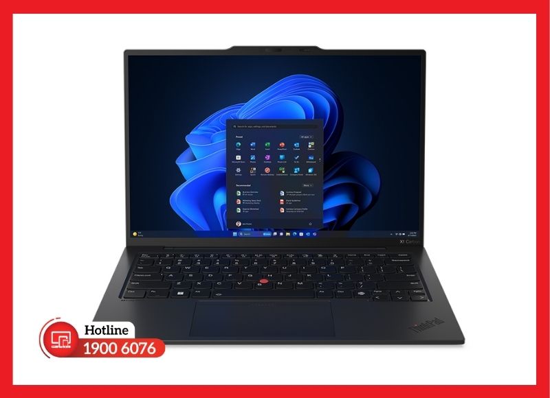 Màn hình ThinkPad X1 Carbon Gen 12 tỉ lệ 16:10 hiển thị sắc nét