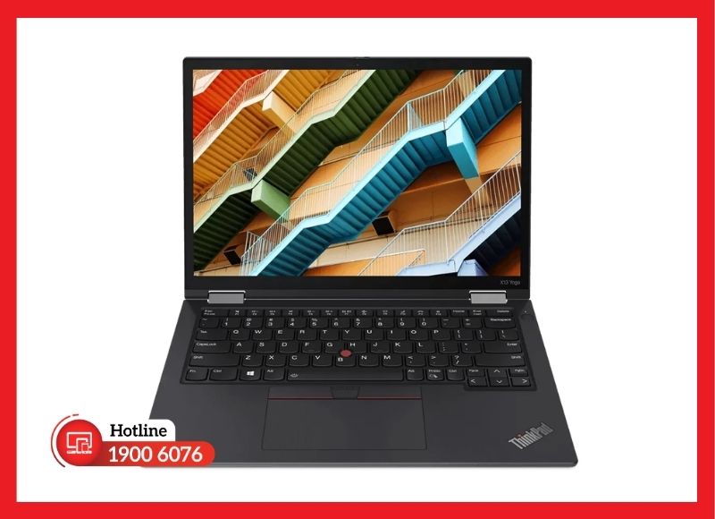 Màn hình ThinkPad X13 Gen 2 chuẩn tỉ lệ 16:10 hiển thị sắc nét