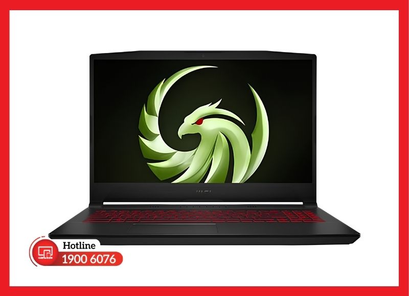 Hình ảnh thực tế màn hình laptop MSI Bravo 15 B5DD chuẩn 144Hz
